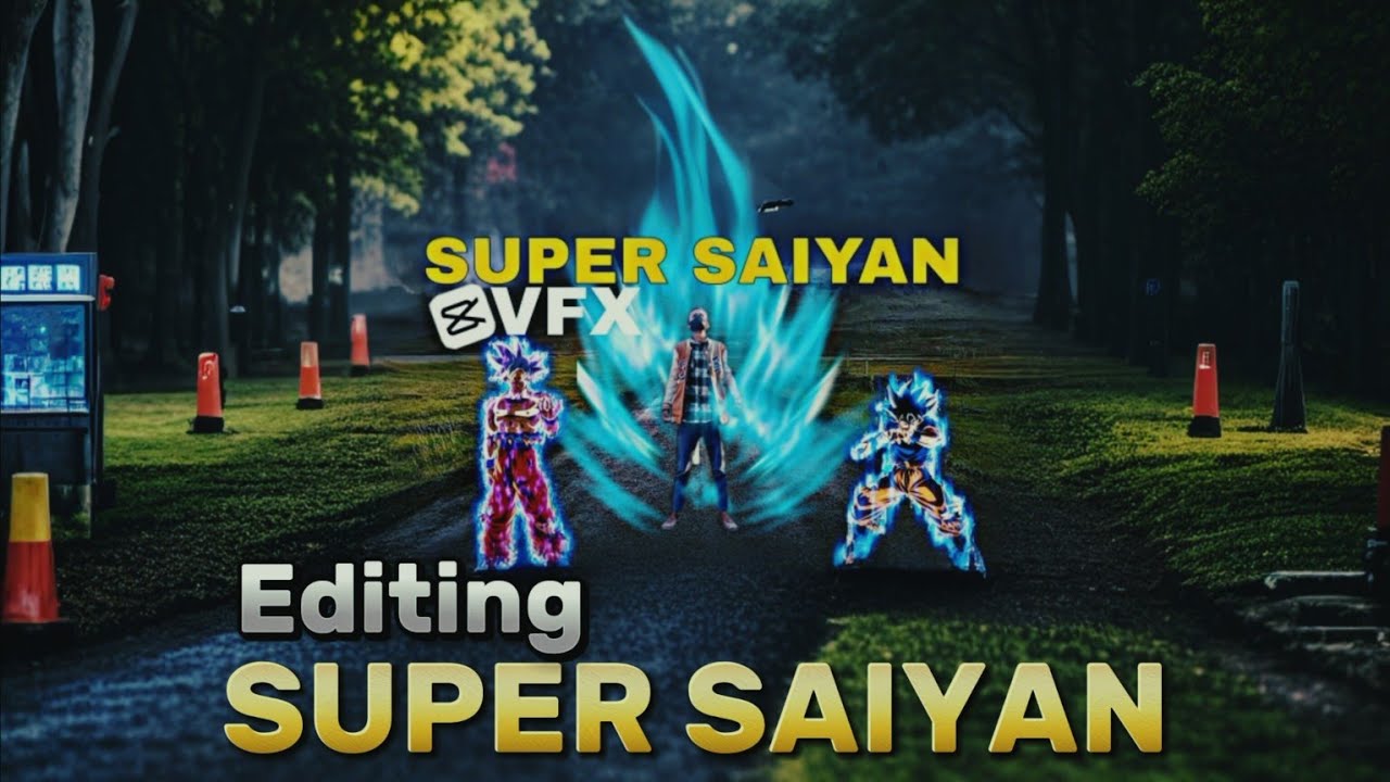 Super Saiyan Capcut VFX Editing | Dragon Ball Super | Super Saiyan Aura Editing Tutorial