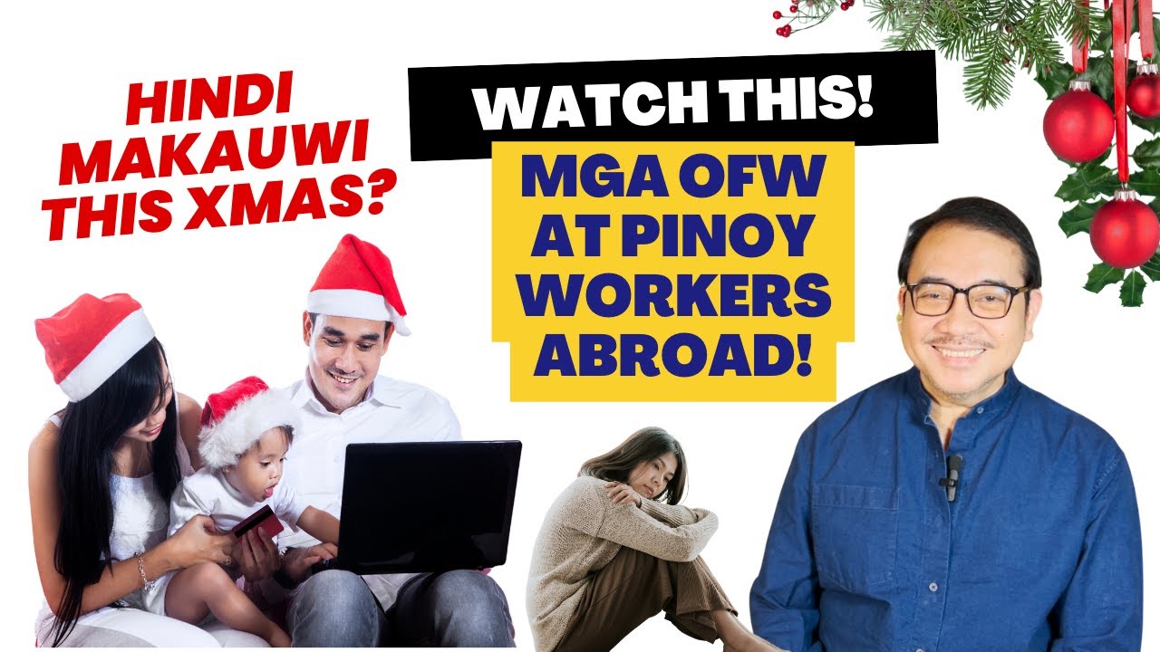 WATCH THIS para sa OFW at Pinoy Workers who miss their families in the Philippines | DR TONY LEACHON