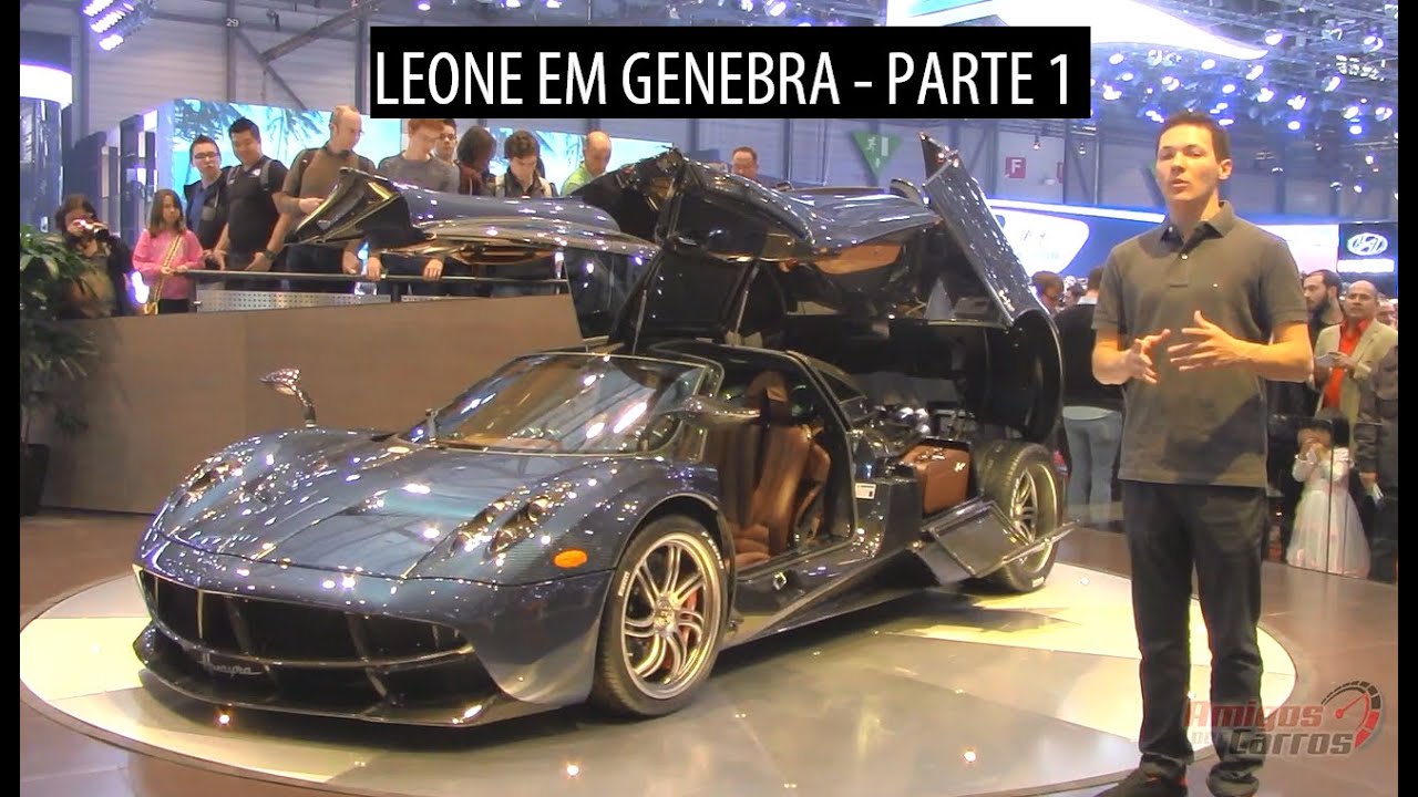 ApC - Leone no  Salão de Genebra (Mclaren, Bugatti, Pagani e Koenigsegg)