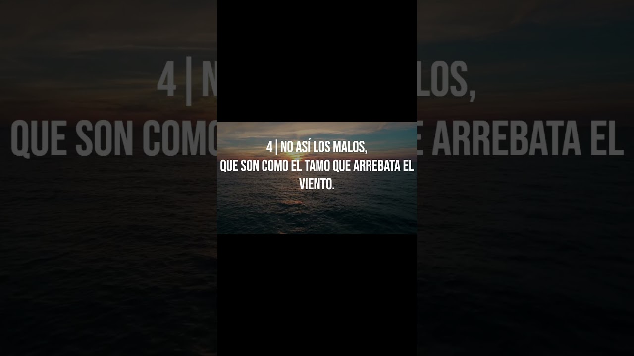 Salmos 1 | Reina Valera 1960 | Biblia en Audio