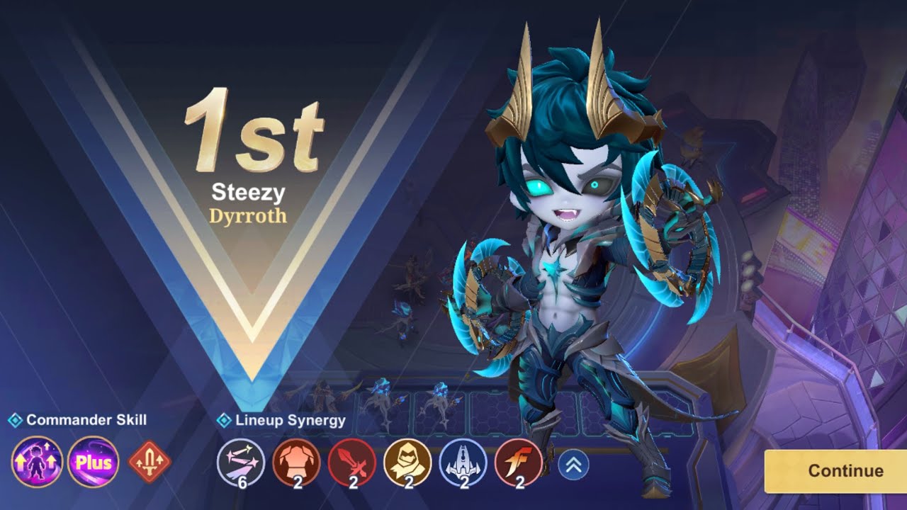Multi 5-Gold heroes! | Magic Chess GoGo commander dyrroth 