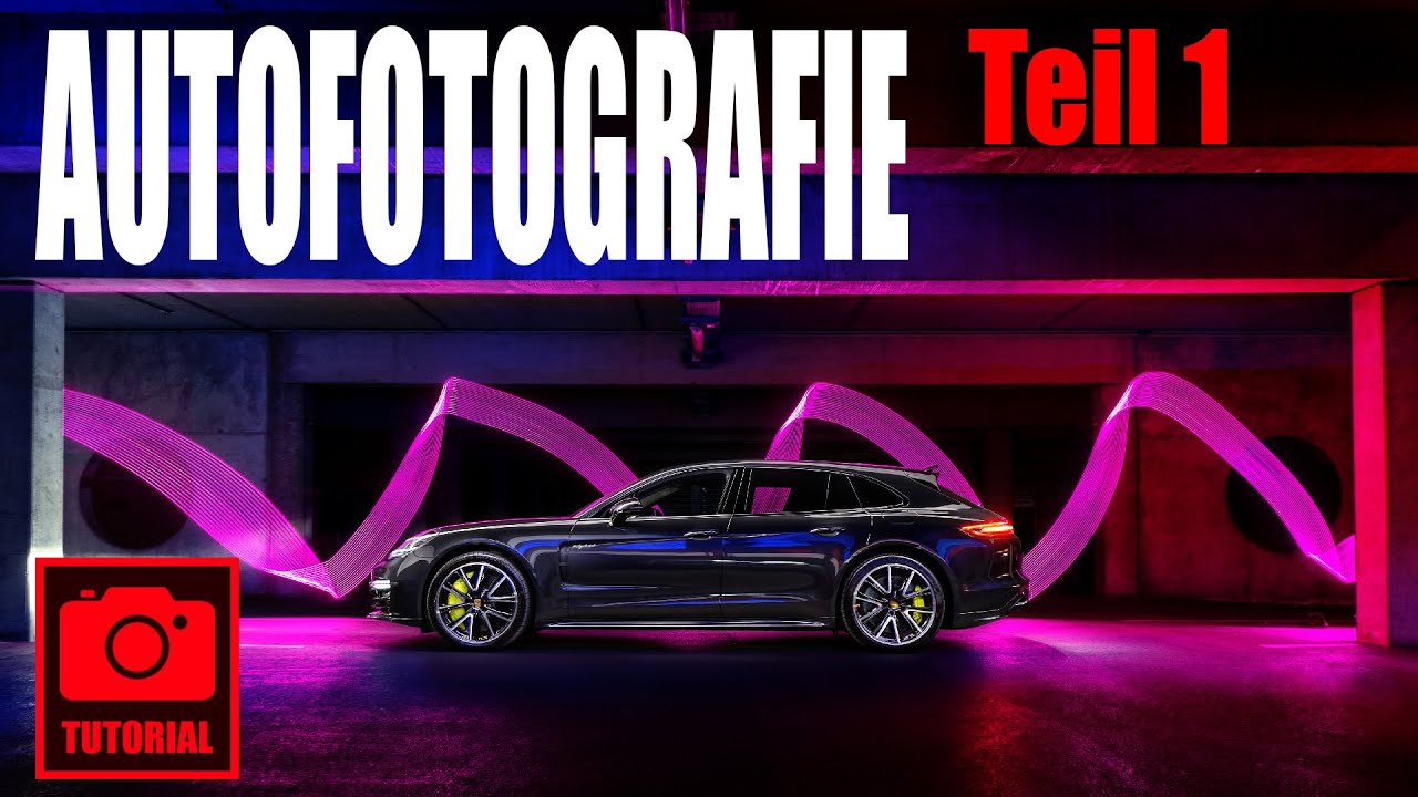 Autos fotografieren und im Photoshop bearbeiten - Teil 1