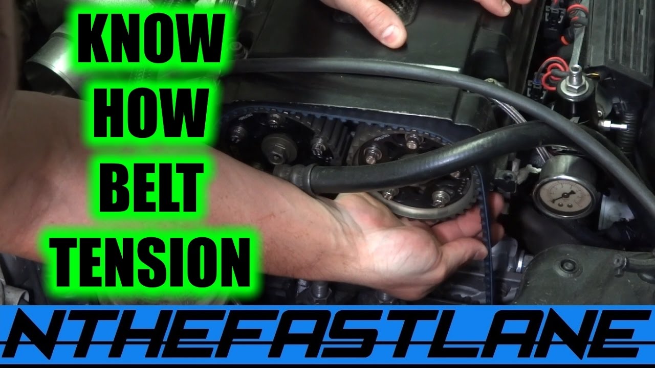 ▶️Belt Tension: How To Know The Correct Tension📌