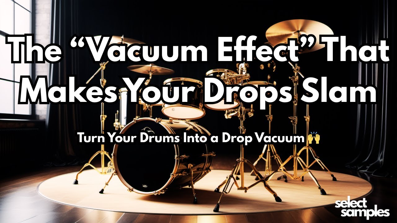 High-Energy Drop Technique| Create a VACUUM effect in your drops|Drum Group Filter Trick