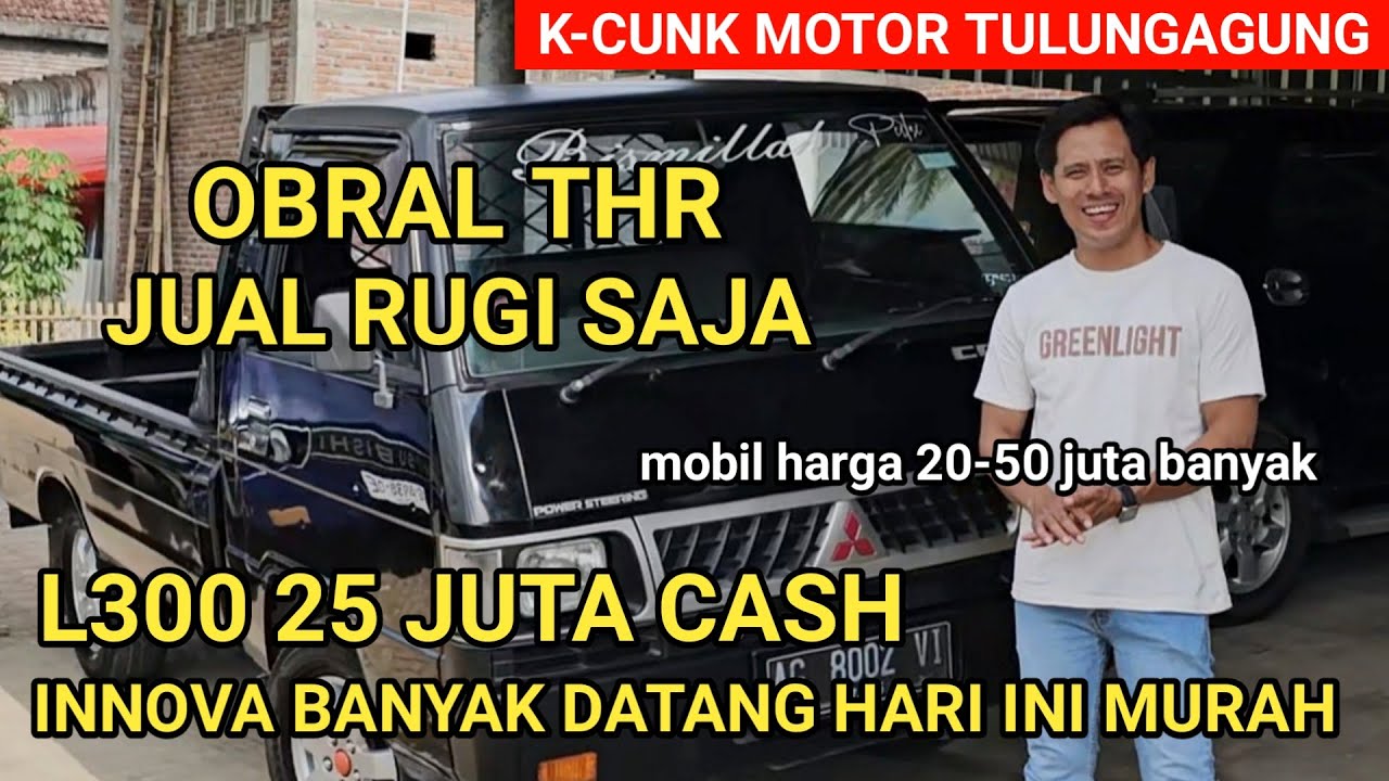 Obral THR 25 juta‼️Review mobil murah irit mewah dikcunk motor tulungagung