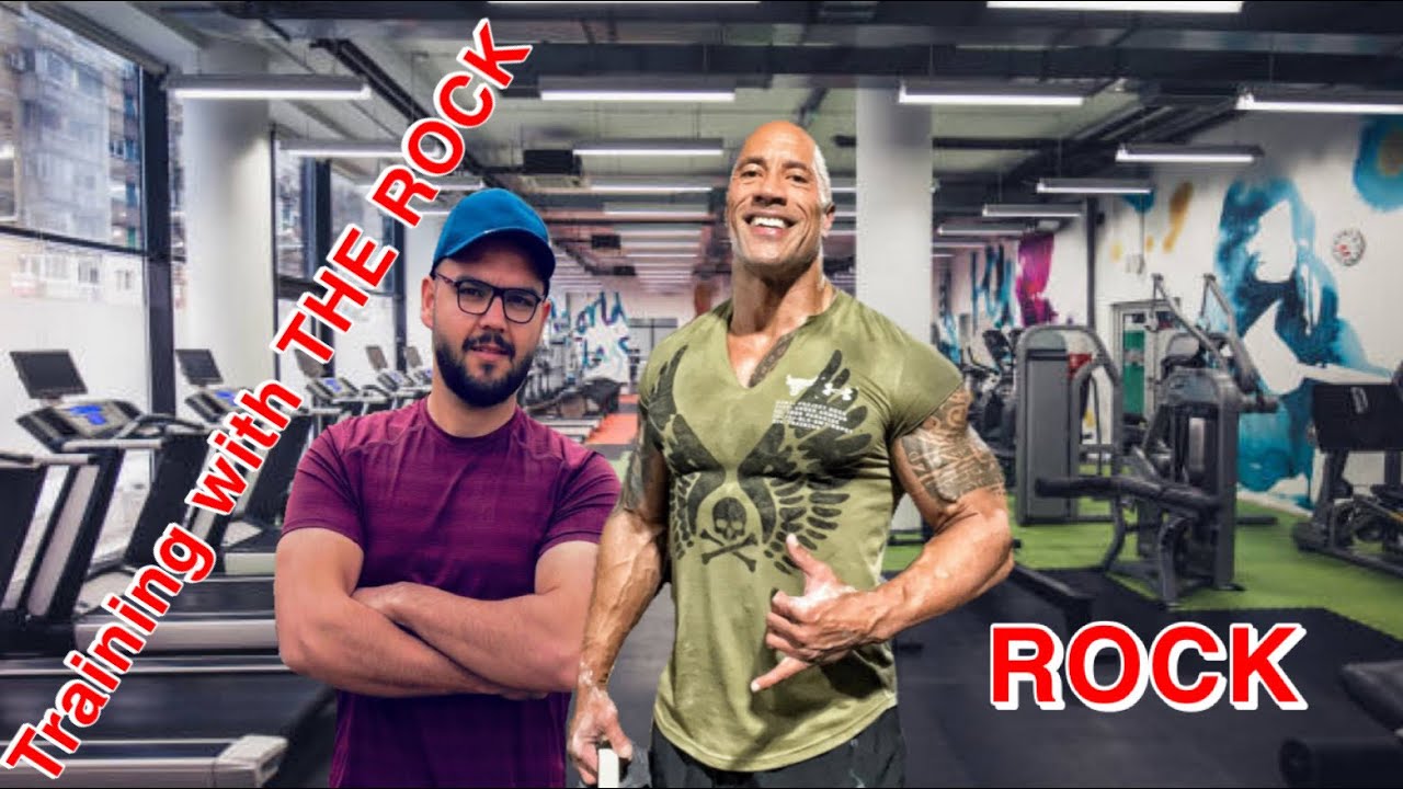 Training like THE ROCK \ یک روز تمرین در کلپ