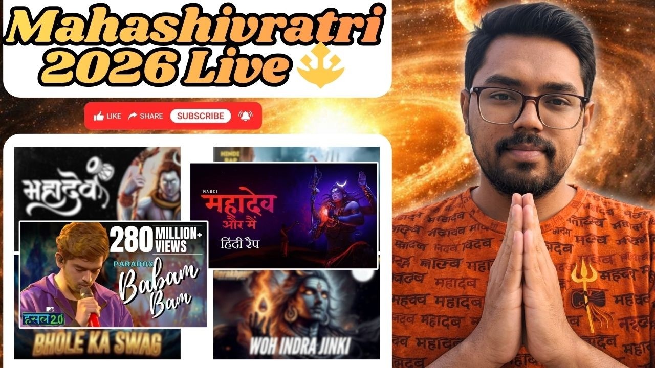 Mahashivratri 2026 Special Live | Listning Mahadev Rap Songs | Har Har Mahadev