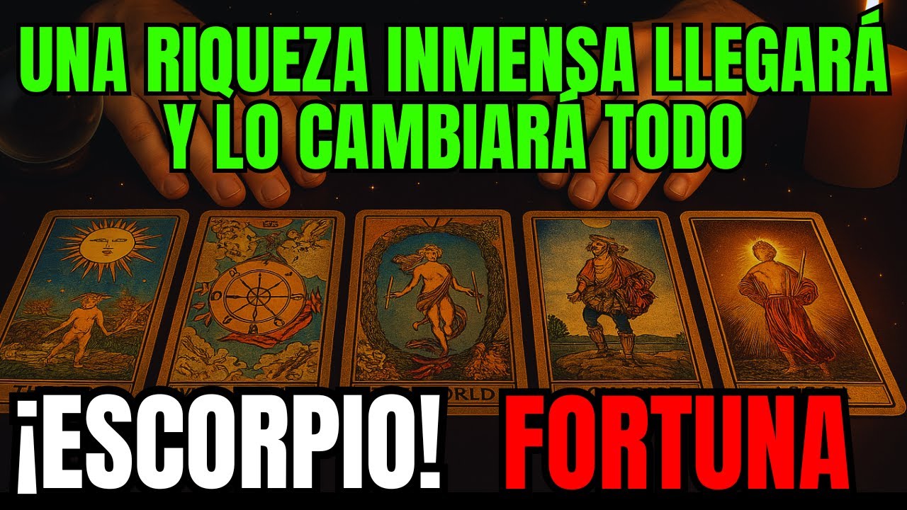 ESCORPIO ♏ ASÍ DE GRANDE SERÁ TU FORTUNA! JUNTO CON ESTA PERSONA VIVIRÁS ALGO QUE MARCARÁ TU VIDA 🔮