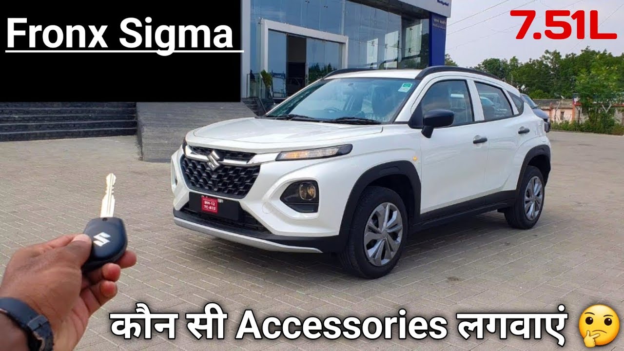 Vivek Motors.Fronx Sigma. Fronx Sigma modification.Maruti Suzuki Fronx Sigma Base Model modification
