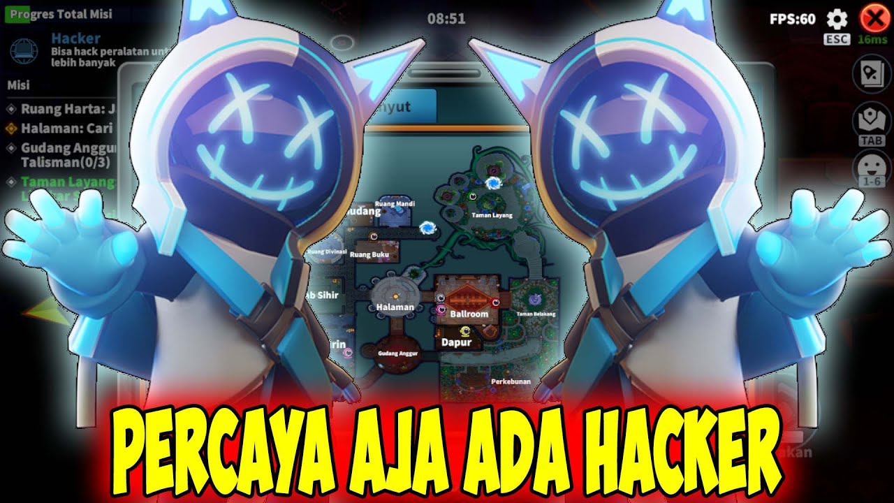 MAU NGELAK SAMA HACKER !! Super Sus Indonesia