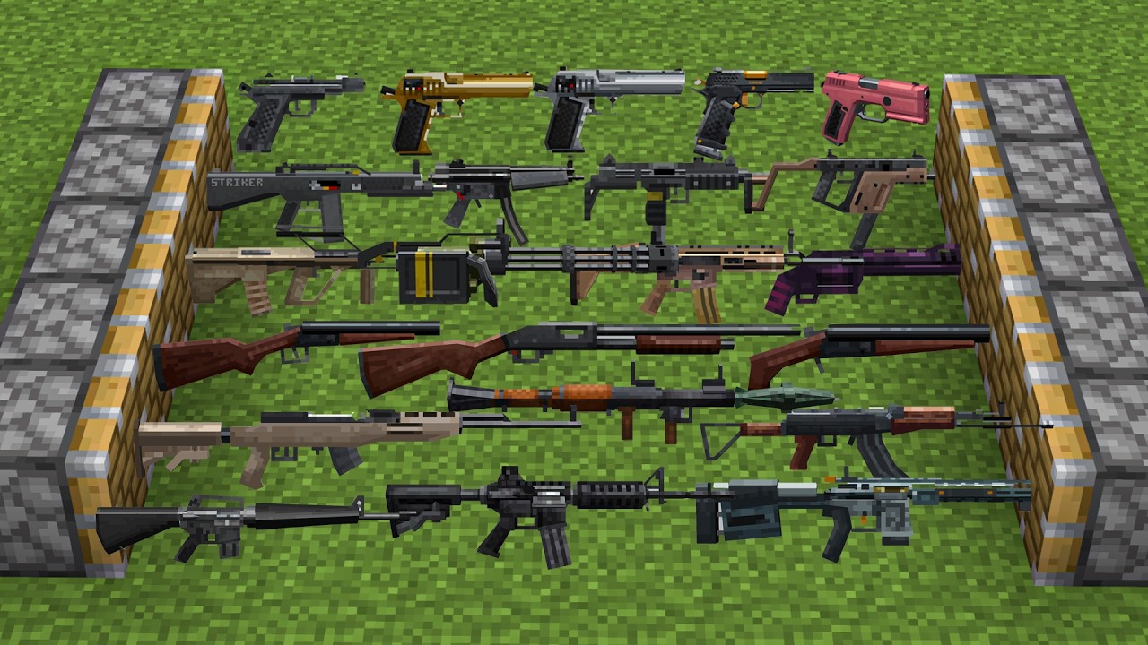 All TaCZ Guns combined