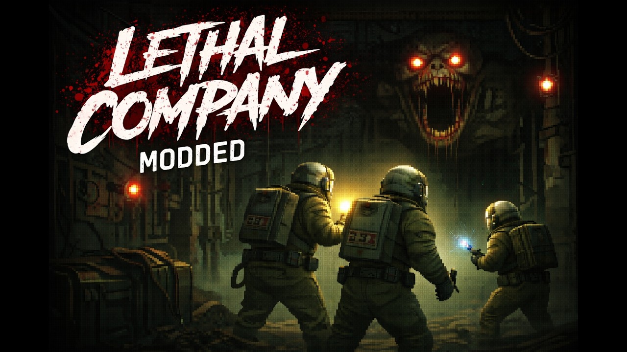 we played modded lethal company (thing got crazy!)