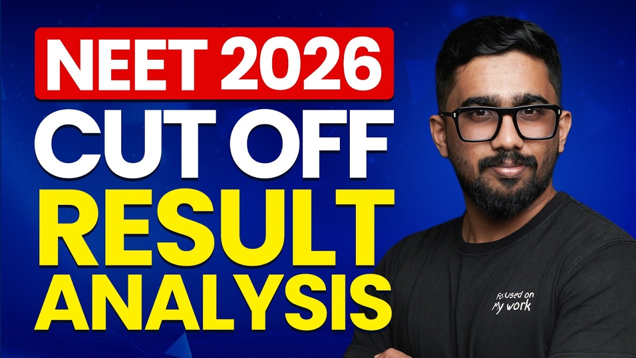 NEET 2026 Result Analysis LIVE 🔥 | Cut Off, AIR, MBBS Chances Explained