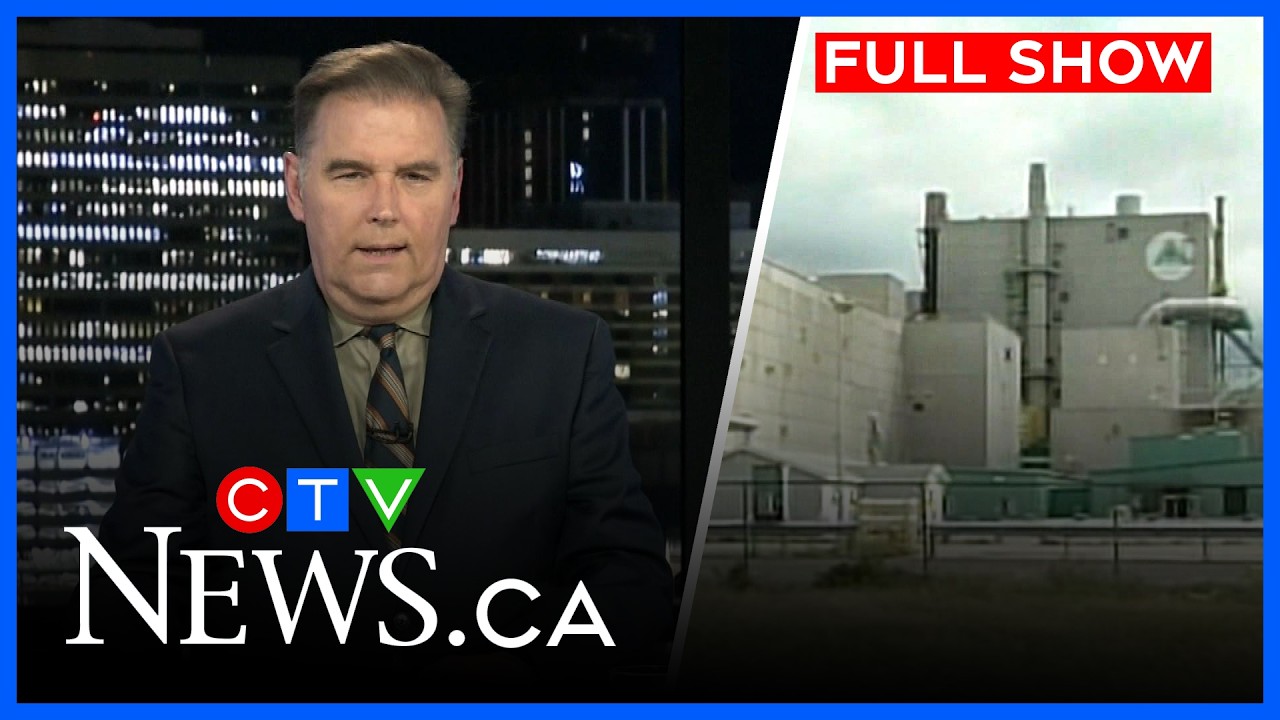 Hundreds of jobs lost with N.B. mill set to close I CTV News Atlantic at 11:30 for Sept. 17, 2026