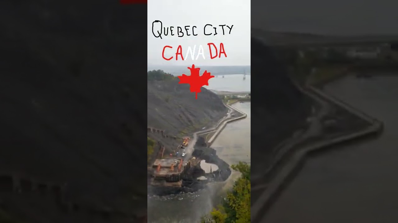 Part 1 of Montmorency Falls!! 😎😍😃 #canada #viral #waterfall