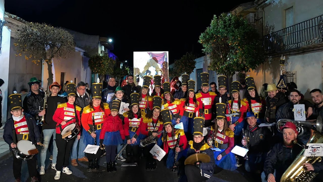 Cabalgata de Reyes Magos 2024 en Villargordo - AMC Maestro Miguel