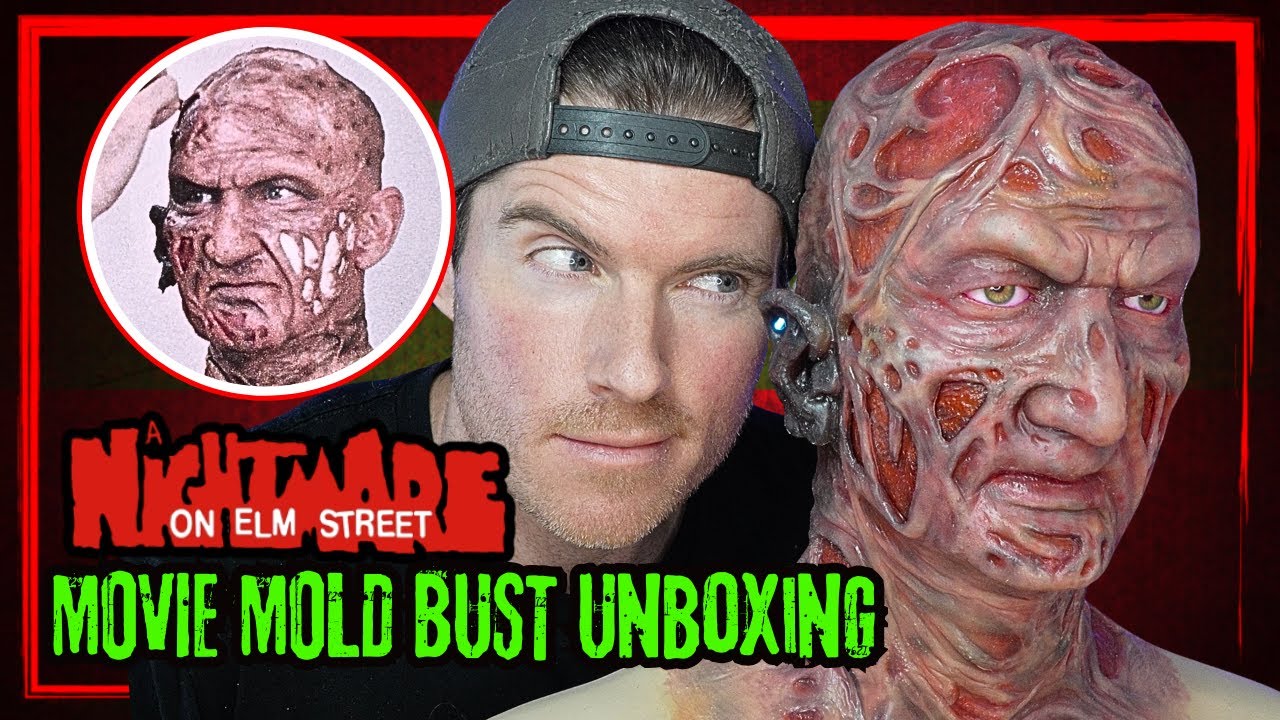 Unboxing A Freddy Krueger Bust From The Original Elm Street Make-up Artist