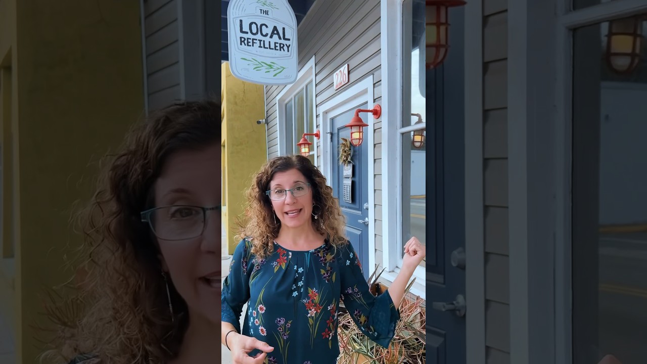 Shopping at The Local Refillery in St Augustine Florida #shoppinglocal
