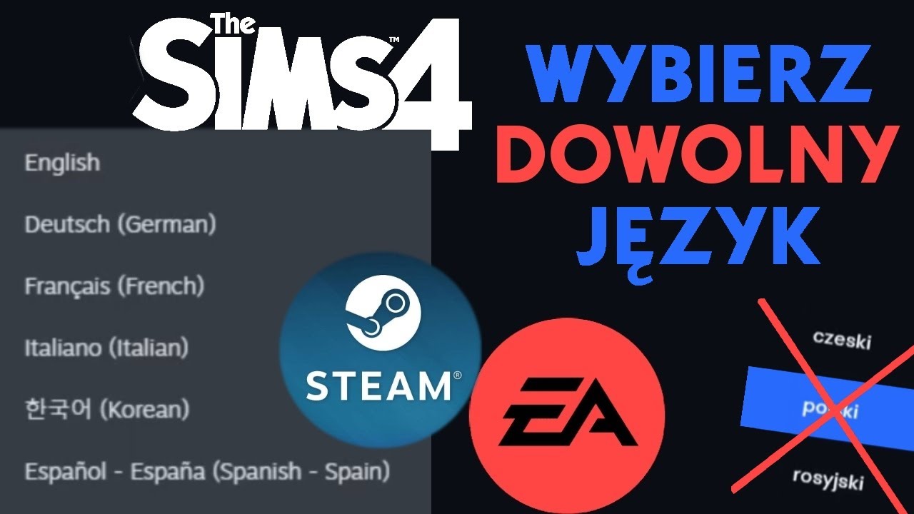 The Sims 4 po angielsku &ndash; jak to zrobić? (Steam/EA app)