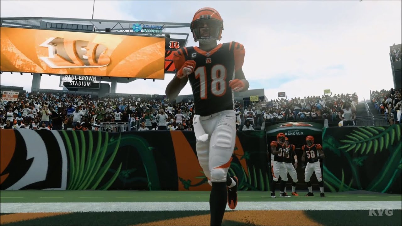 Madden NFL 20 - Цинциннати Бенгалс против Питтсбург Стилерс - Геймплей (Xbox One X HD) [1080p60FPS]