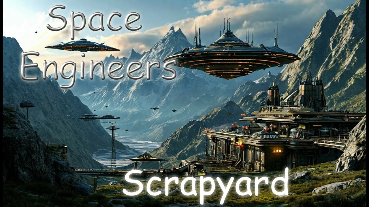 Кастомная турель и захват кораблей. ScrapHard. Space Engineers