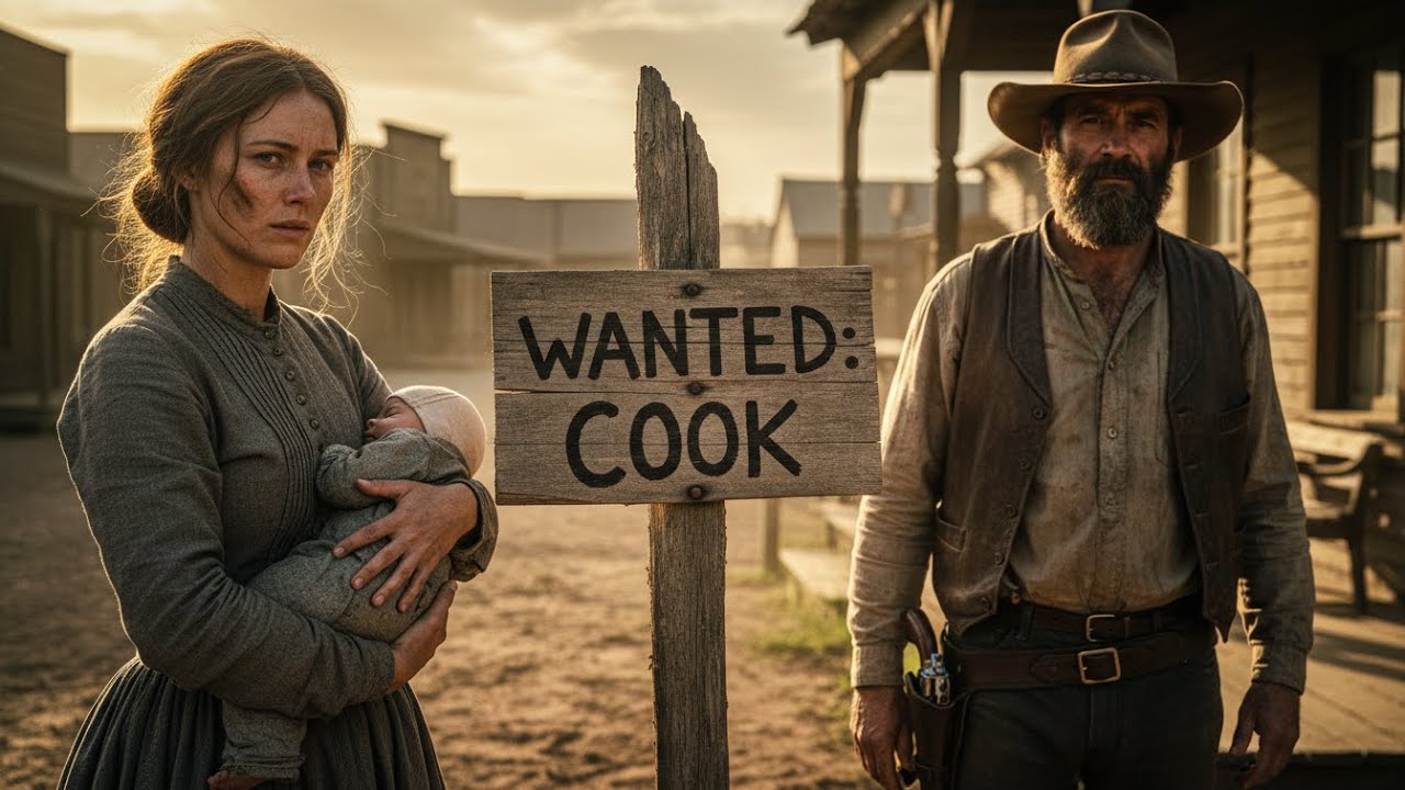 A Cowboy Widower Needed a Cook—UNTIL a Single Mother Arrived at His Ranch