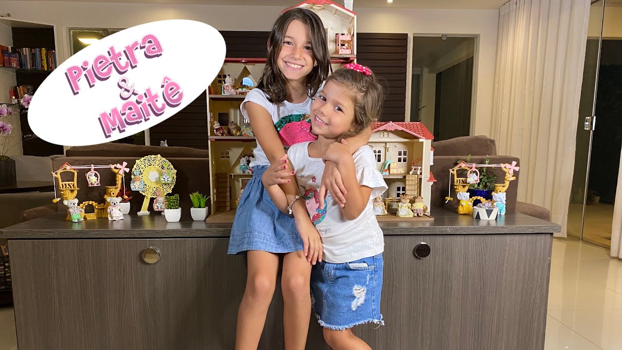 Pietra e Maitê - Sylvanian Family