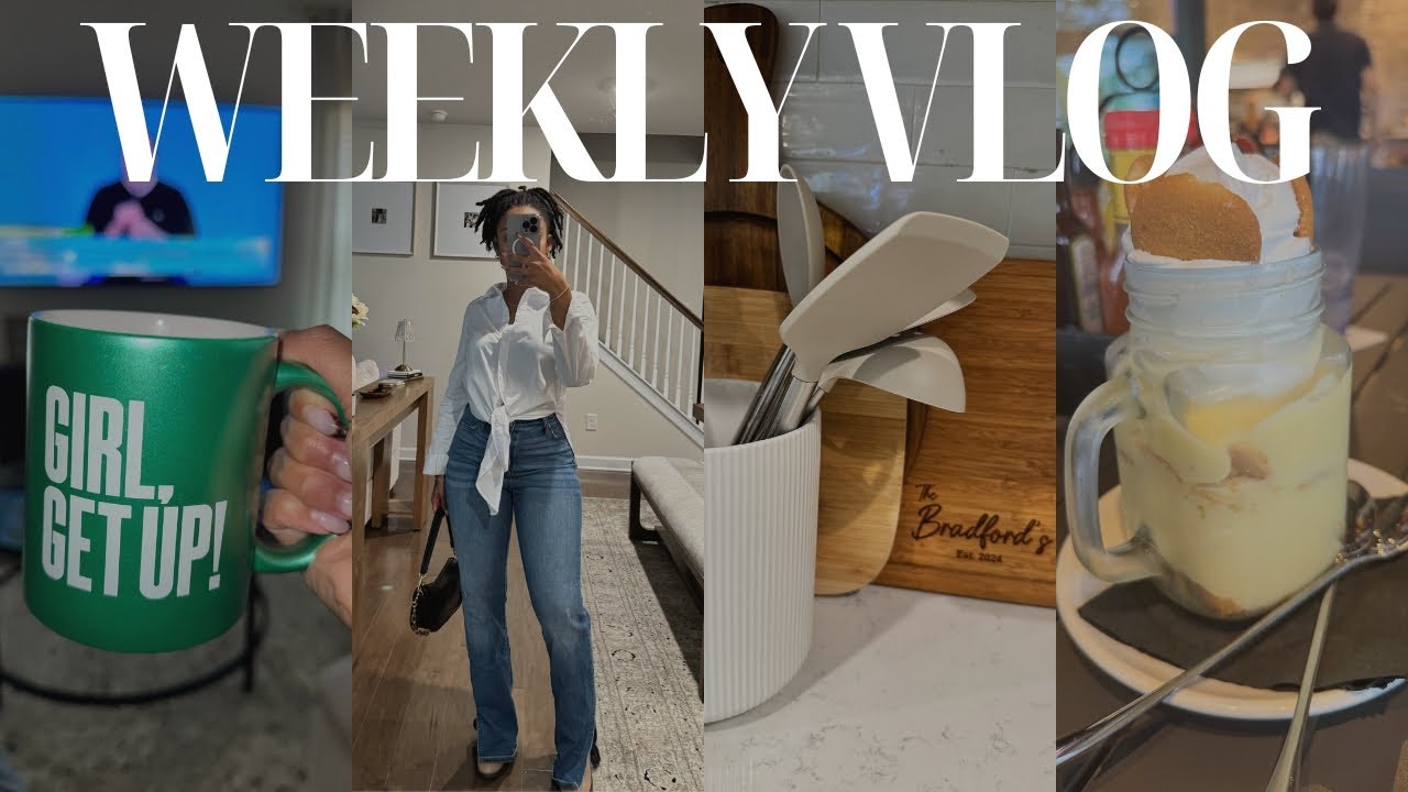 Weekend in My Life VLOG | Shopping for New Kitchen Decor, Trying New Restaurants, Cooking, and More
