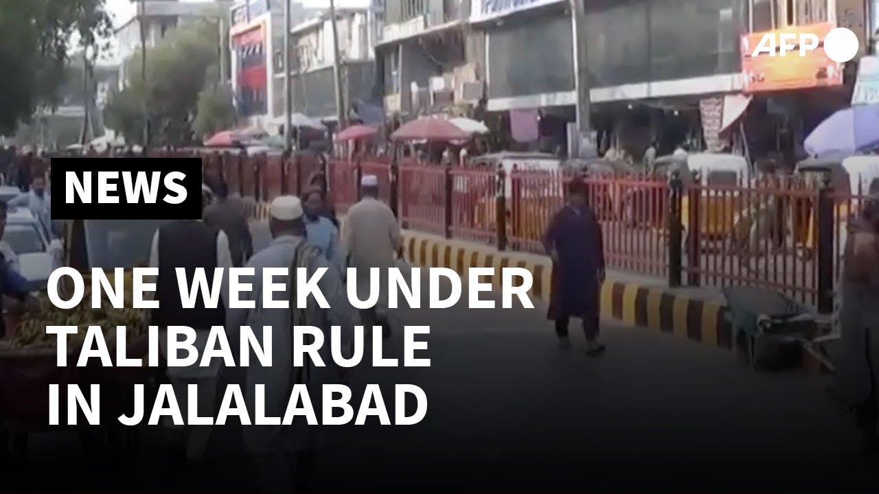 Afghans talk about one week under Taliban rule in Jalalabad | AFP