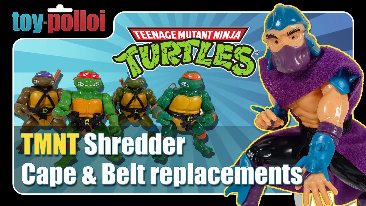 Винтажные плащи и пояса Шреддера из серии Teenage Mutant Ninja Turtles — Toy Polloi
