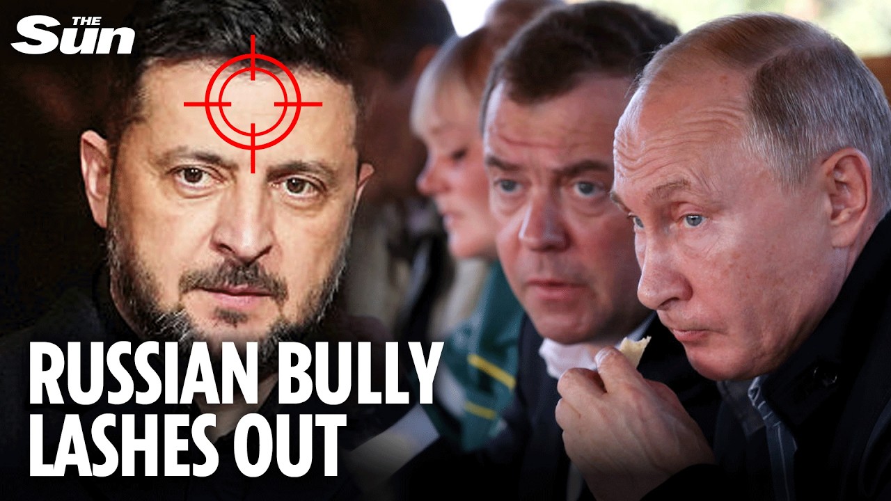 Zelensky &lsquo;will have his head severed&rsquo; warns Putin&rsquo;s attack dog Medvedev as Ukraine ceasefire ends