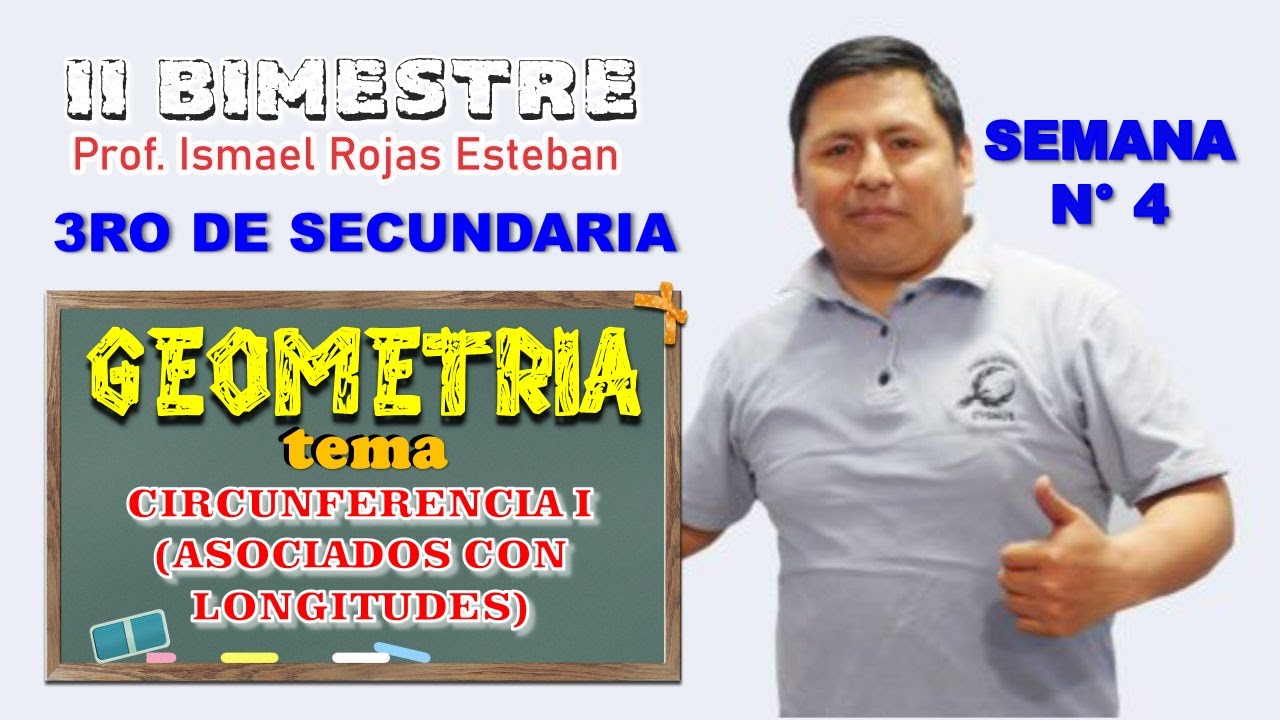 CIRCUNFERENCIA RELACIONADO CON LONGITUDES 3RO DE SECUNDARIA - PAMER