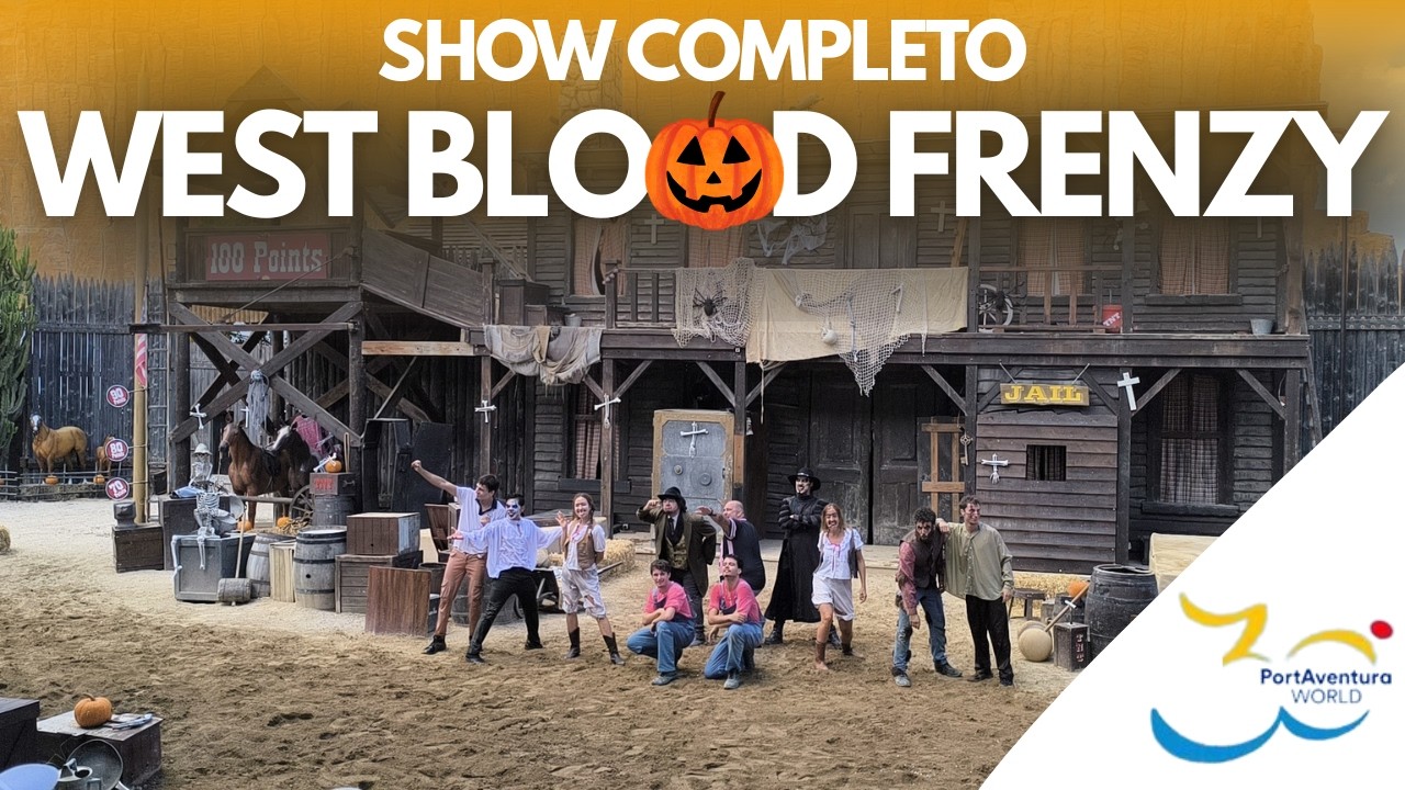 WEST BLOOD FRENZY Show Completo 2025 | Port Aventura