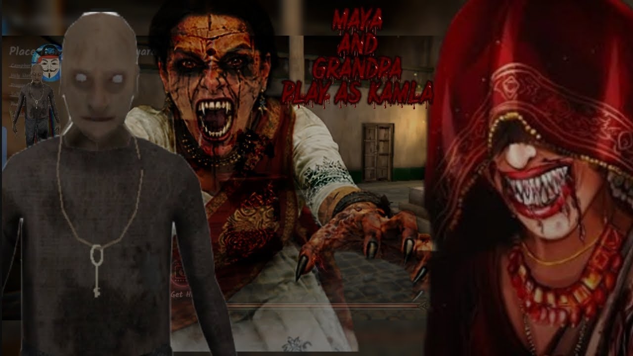 MAYA AND GRANDPA PLAY AS KAMLA MOBILE ESCAPE HARD MOD IN THIS VIDEO NISHANT GAMING 7X 😨😲😲