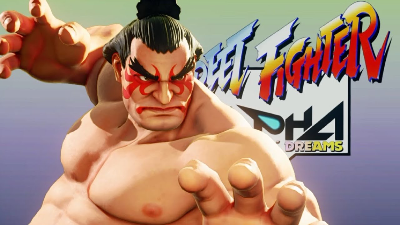Street Fighter V - Champion Edition - Street Fighter Alpha Arcade Mode - Nostalgia E. Honda (PS4)