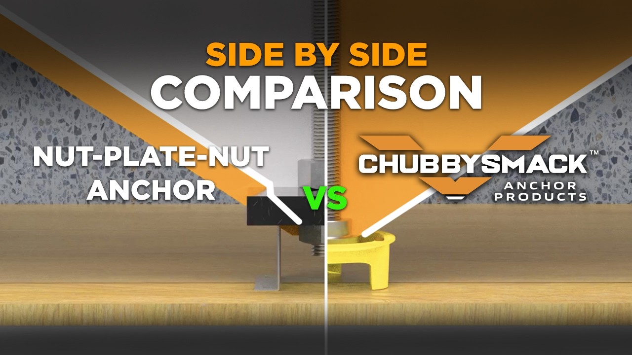 Learn why ChubbySmack Anchors are the best cast-in-place concrete anchors in the market.