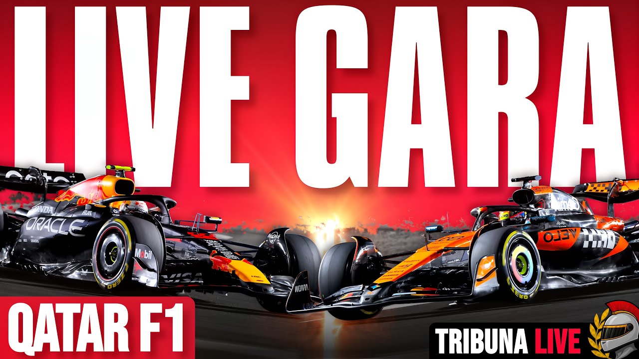 🔴LIVE GARA F1 QATAR🔥NORRIS VS PIASTRI VS MAX! FINALE CLAMOROSO DI STAGIONE!