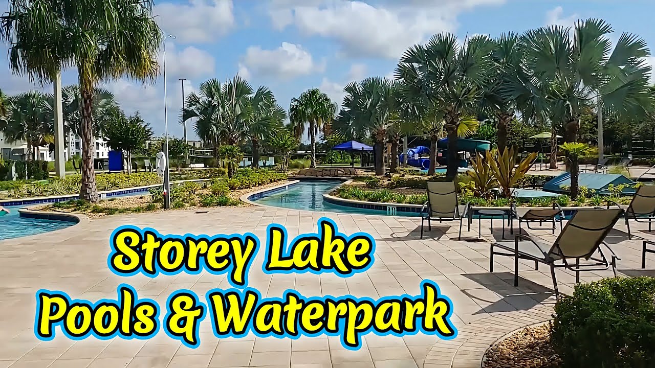 Storey Lake Resort 🏊 Pools & Waterpark Tour 🤽 Kissimmee, Florida #vacation #pool #swimming #water
