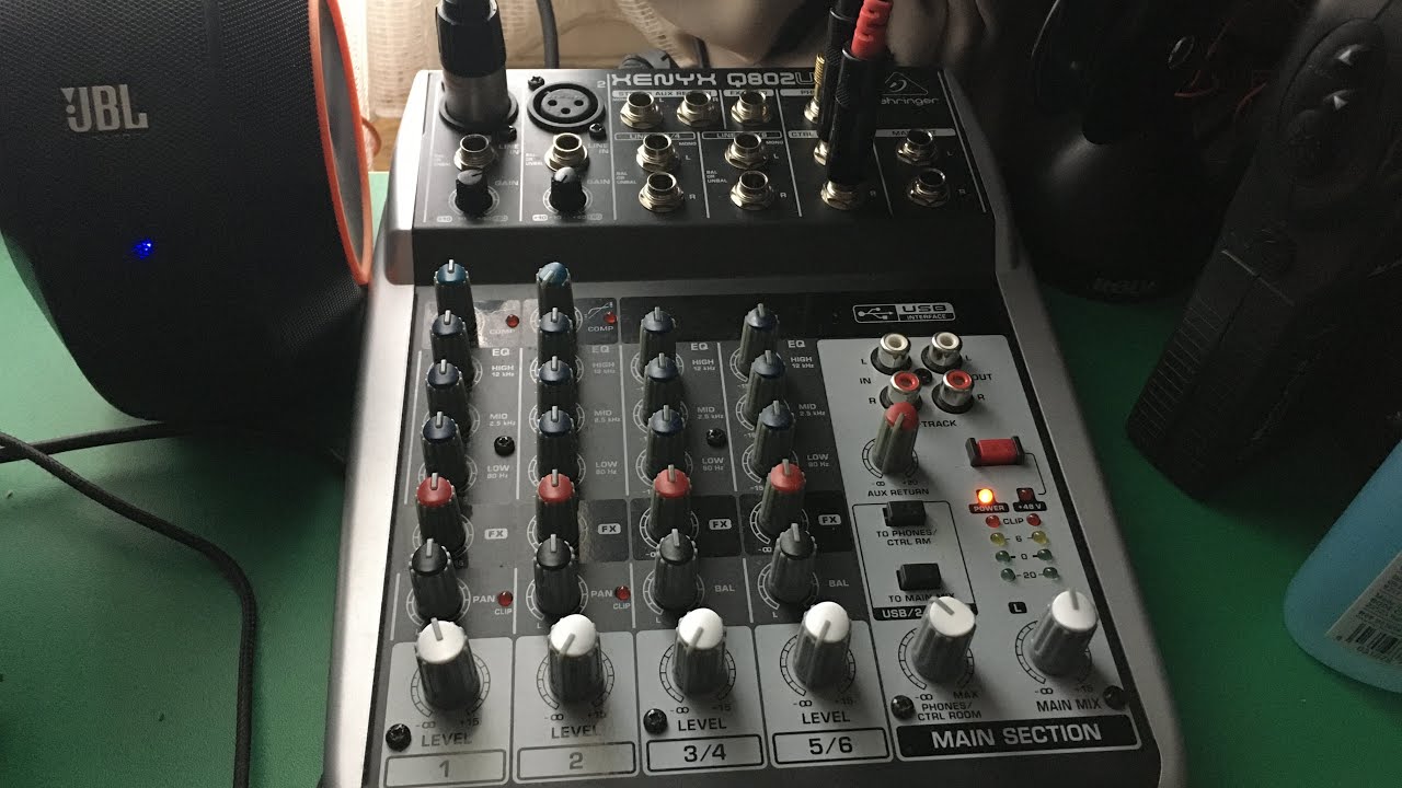 COMMENT UTILISER UNE TABLE DE MIX ANALOGIQUE (Xenyx Q802) [] The Original Stego (Français, FR)