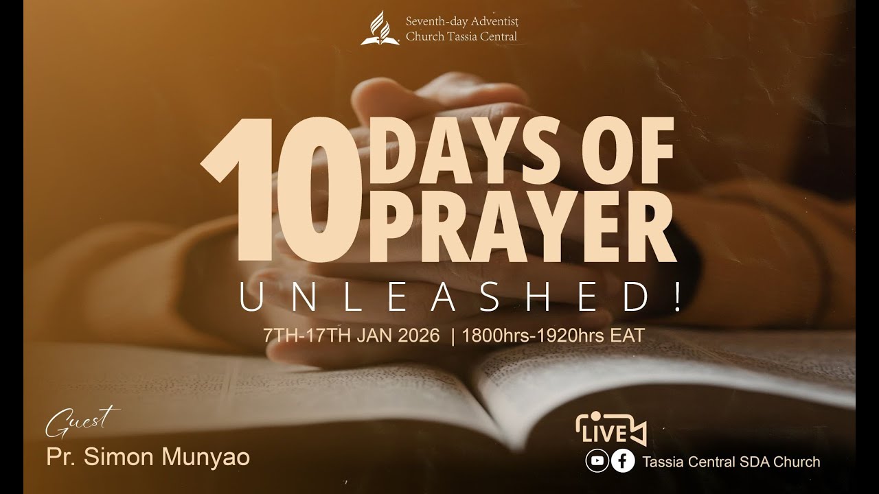 10 DAYS OF PRAYER - DAY 5 | BY PASTOR SIMON MUNYAO
