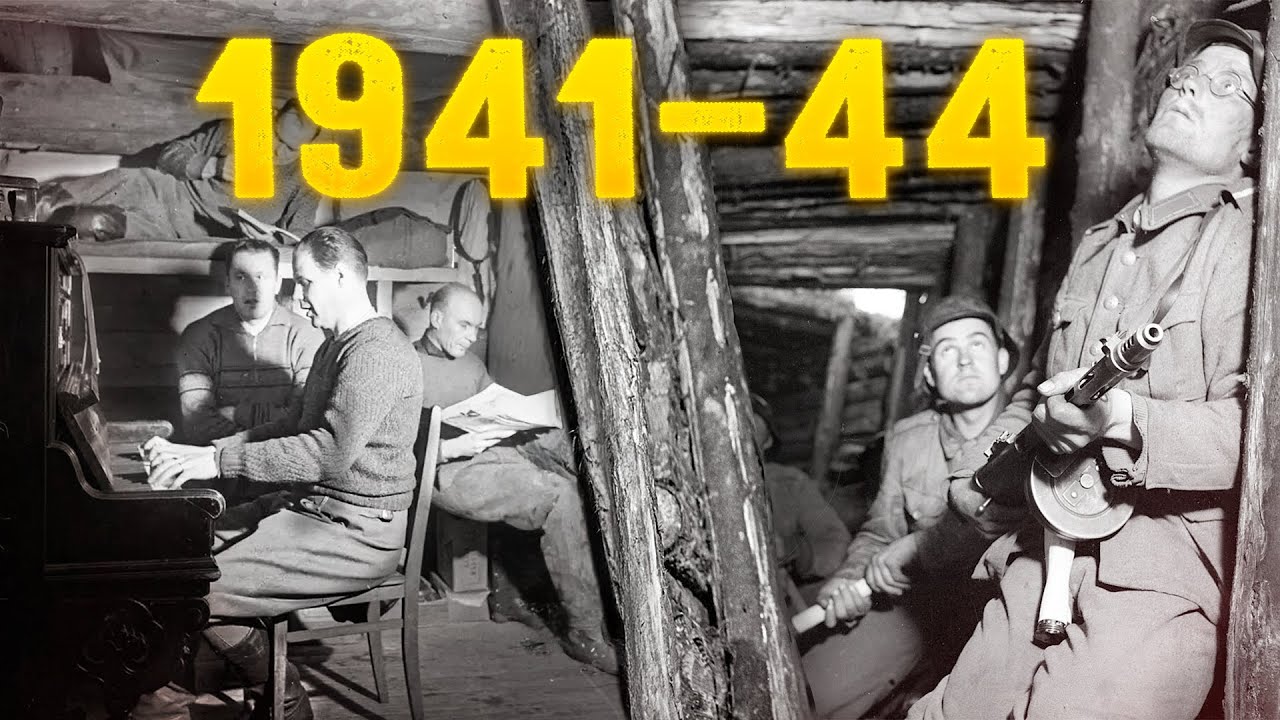 Yllättävät faktat asemasodasta! 1941-44