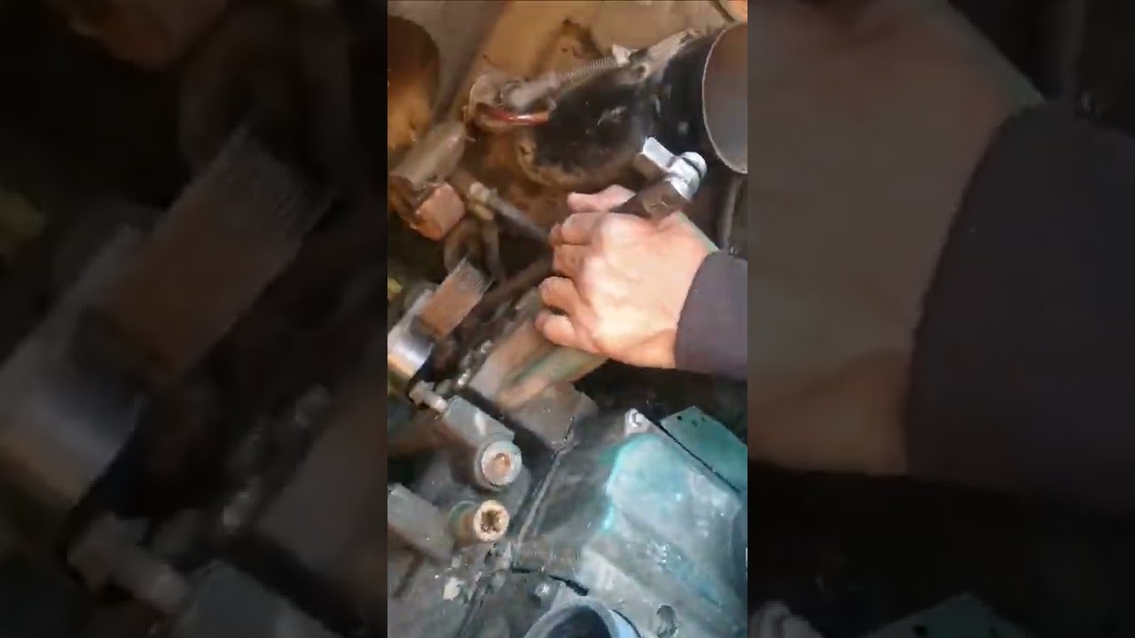How to replace water pump volvo Ew145