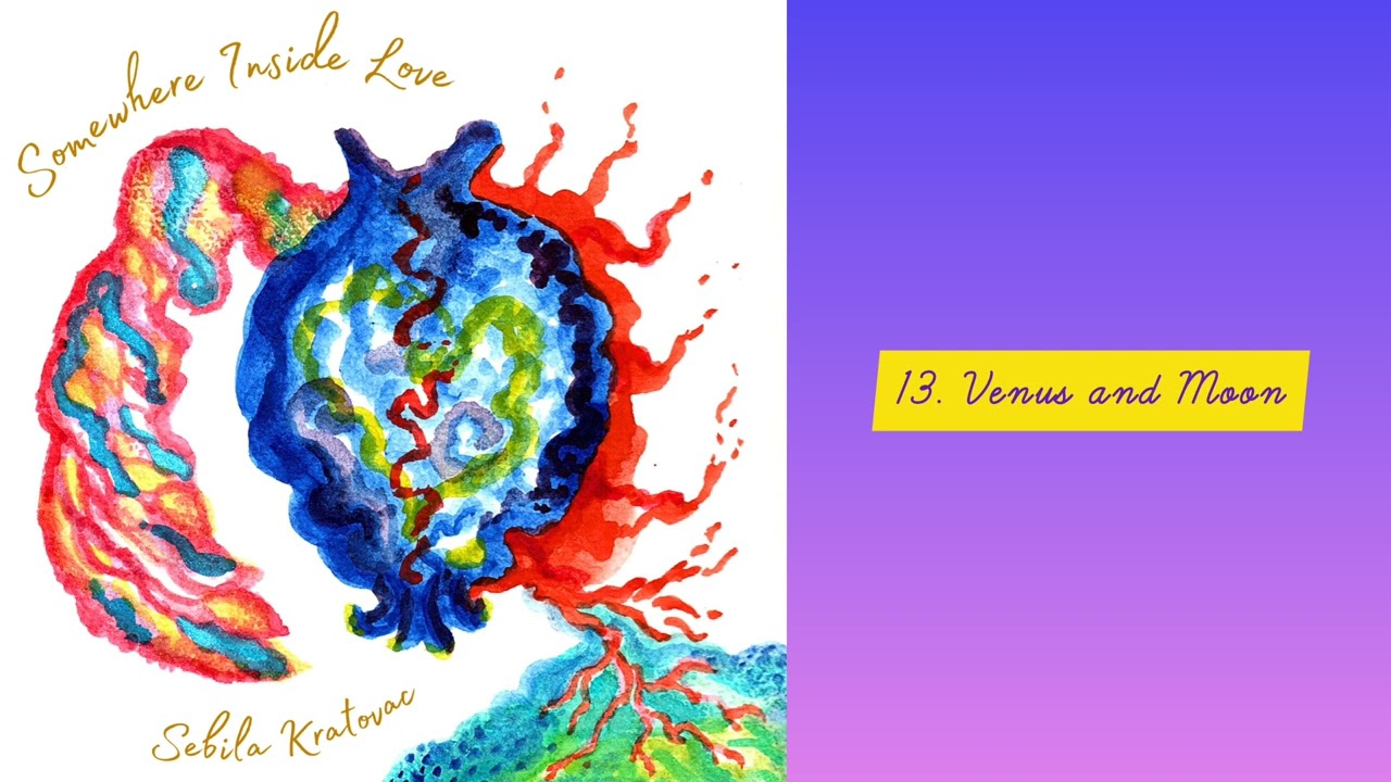 Venus and Moon | 432 Hz Binaural Music | healing, relaxing, ethereal voice, beautiful piano music