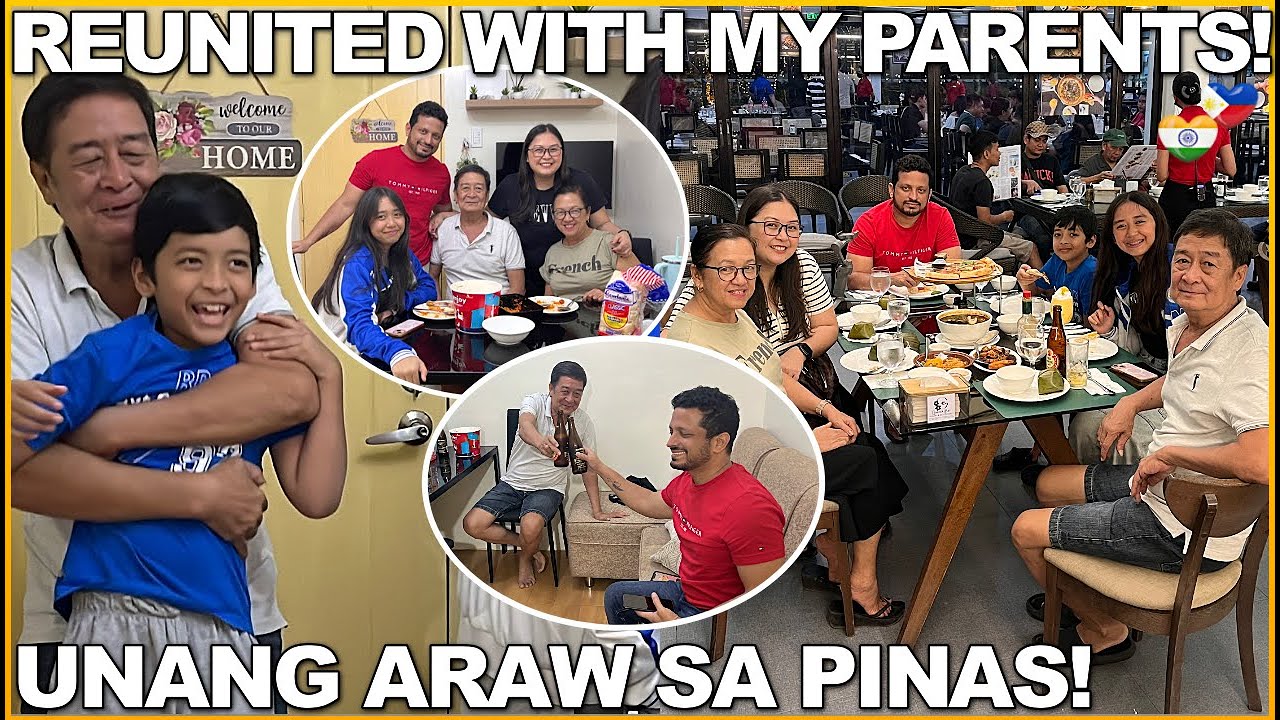 REUNITED WITH MY PARENTS! UNANG ARAW SA PINAS!