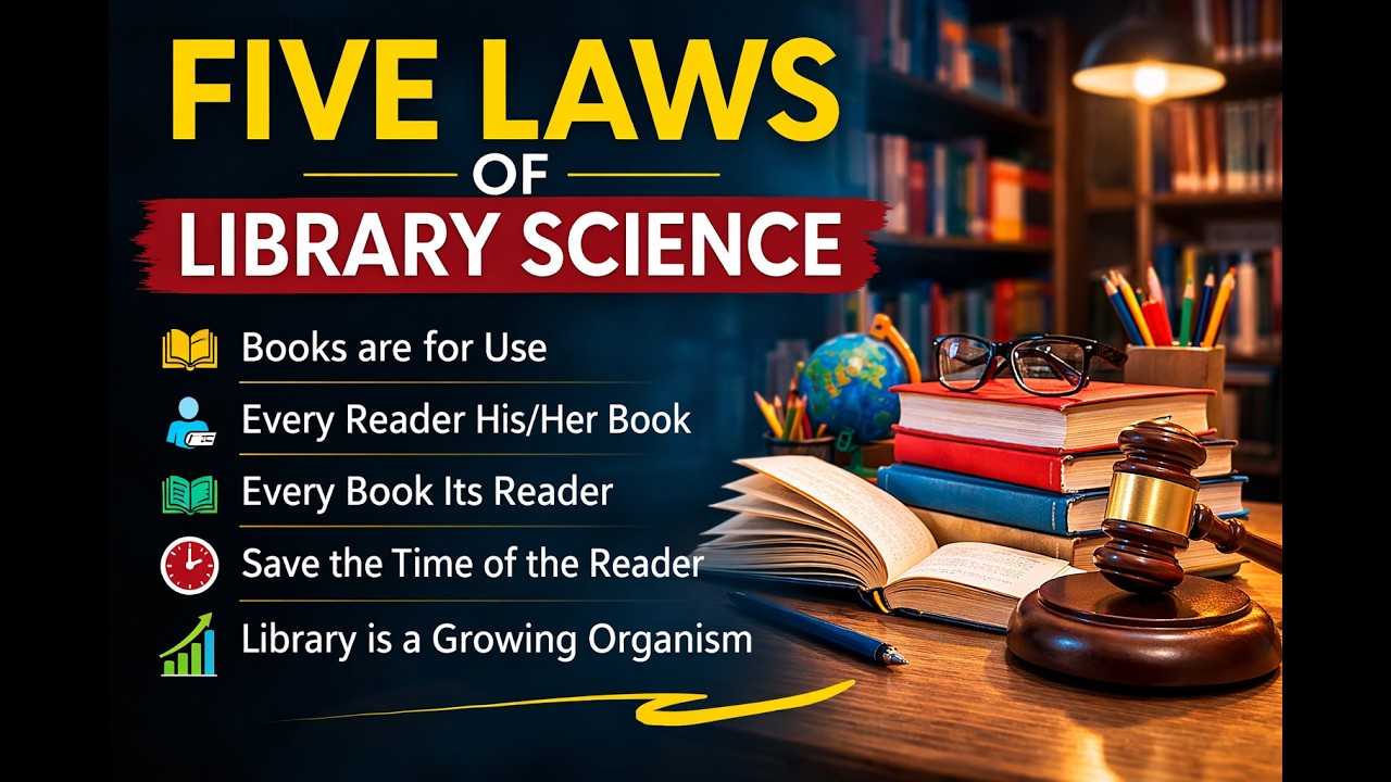 Five Laws Of Library Science
