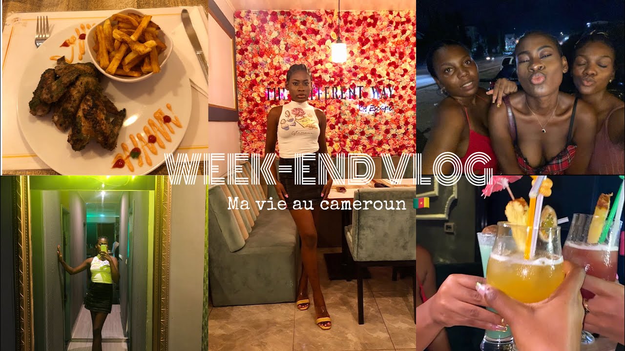 VIVRE À DOUALA🇨🇲 #2 : girls night out | resto entre Youtubeuse #cameroon |#vlog #roadto1k