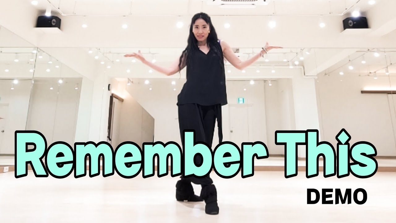 Remember This Linedance by Sue (Demo)/매력적인 힐터치와 들을수록 음악이 좋은 초중급댄스 ~