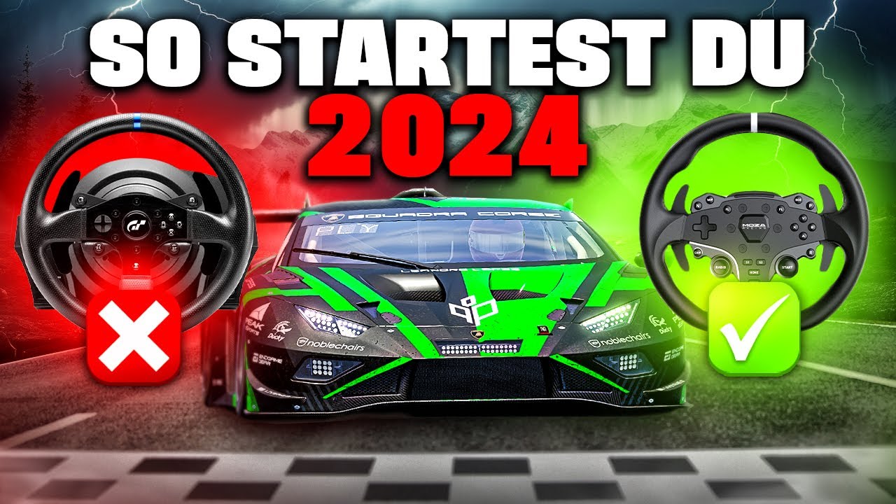 SO startest du GUT & GÜNSTIG ins Simracing Jahr 2024! | Simracing Starter Guide | Mabix