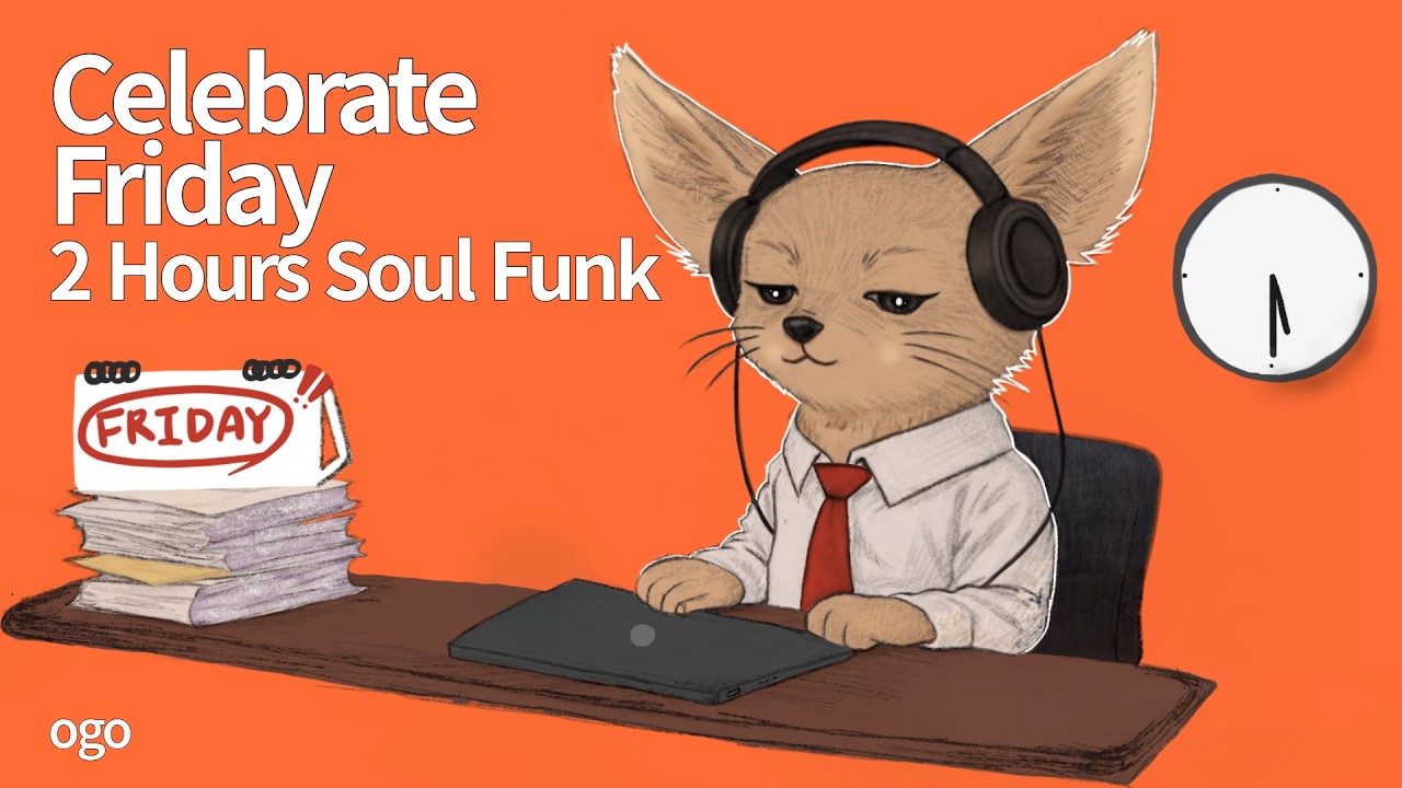 Пятничный BGM 🧡 Предвкушение выходных | Soul Funk | Кафе • Магазин • Работа • Драйв • Спорт