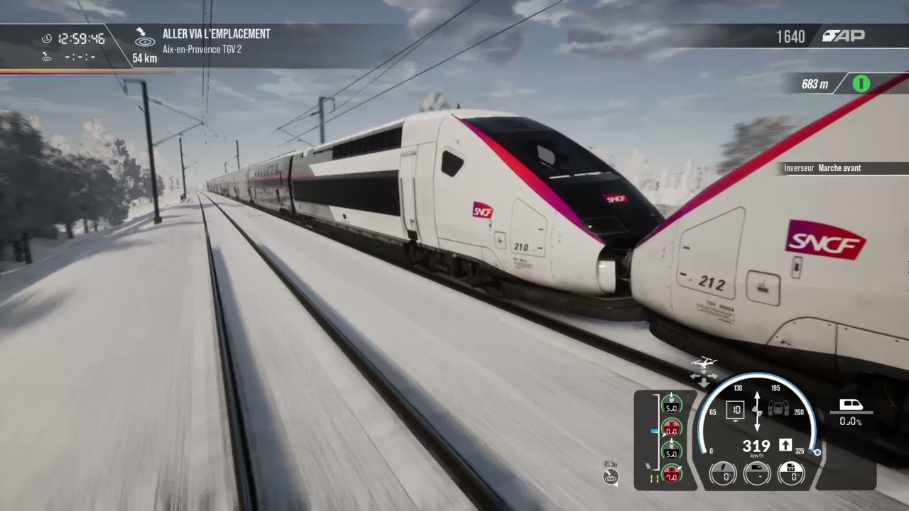 [Train Sim world 2] Ligne Lgv de Marseille St Charle a Avignon